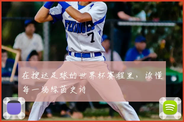 在搜达足球的世界杯赛程里，读懂每一场绿茵史诗