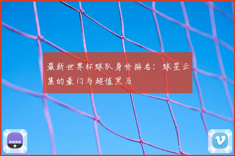 最新世界杯球队身价排名：球星云集的豪门与超值黑马